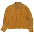 Ciao Herren Bomberjacke IT 50 Large Gelb Baumwolle Klassisch