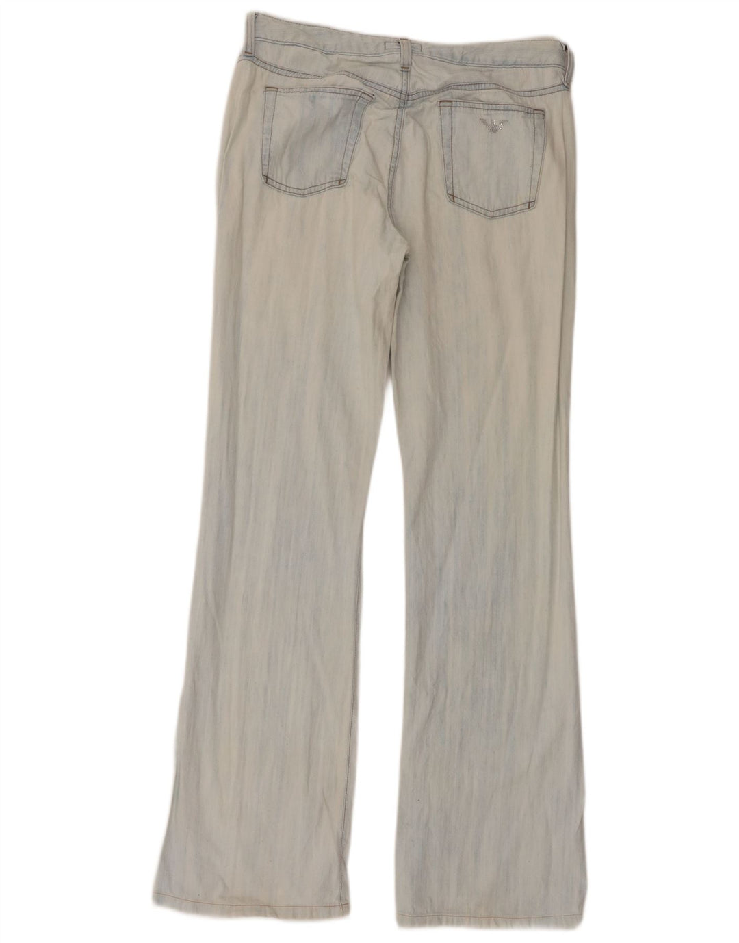 ARMANI Damen Bootcut Jeans W29 L32 Blau