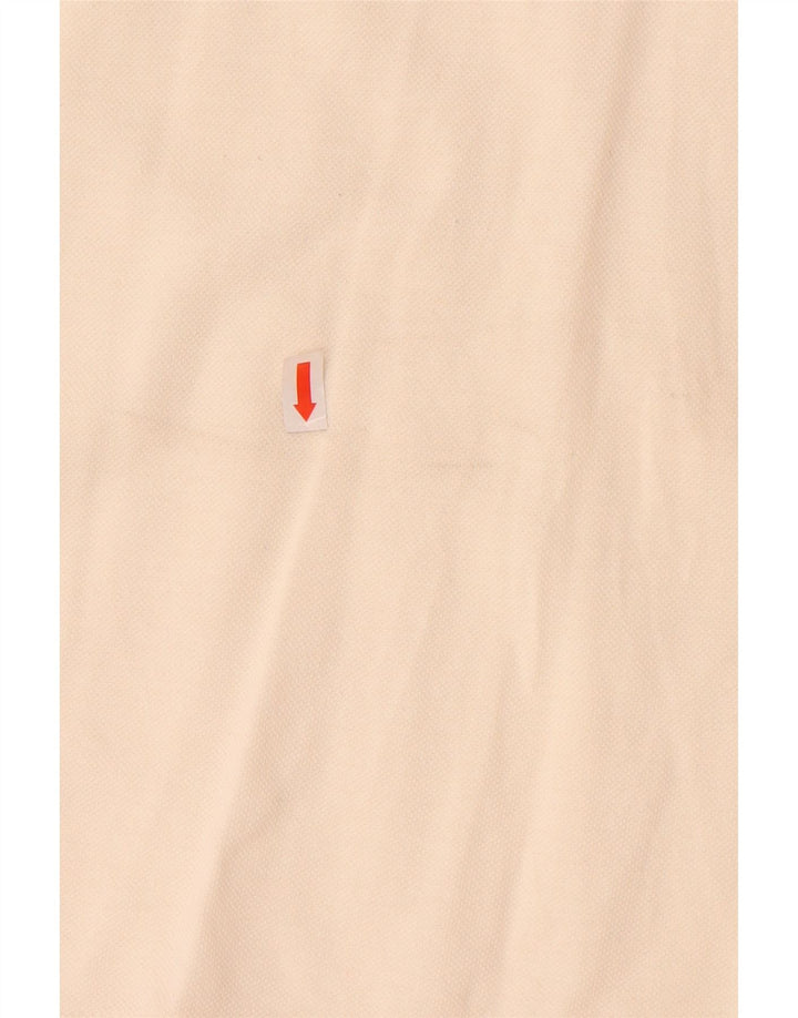 SERGIO TACCHINI Herren Poloshirt EU 50 Medium Off White Geometrische Baumwolle