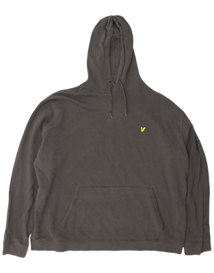 Lyle & Scott Herren Kapuzenpullover 3XL Grau Baumwolle