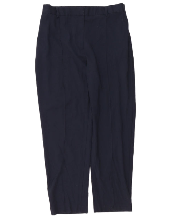 Marks & Spencer Damen Relaxed Fit Freizeithose UK 18 XL W38 L30 Navy Bl