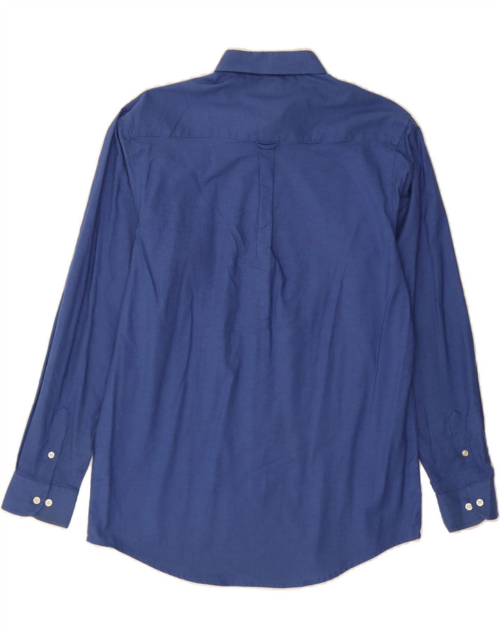 CHAPS Boys Shirt 15-16 Years Blue Cotton Vintage Chaps and Second-Hand Chaps from Messina Hembry 