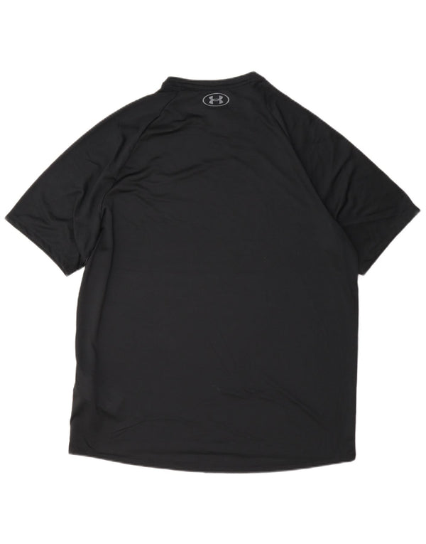 Under Armour Herren T-Shirt Top Large Schwarz Polyester
