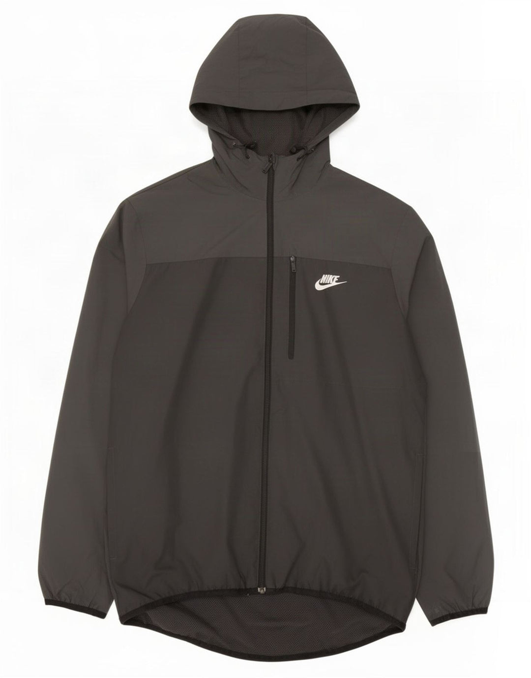 Nike Herren-Regenjacke mit Kapuze, UK 38, mittelschwarz, Polyester