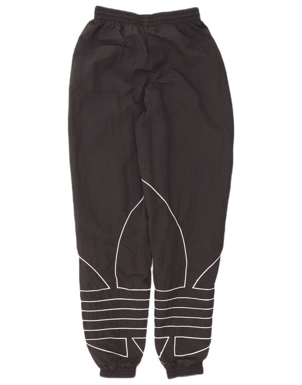 Adidas Damen-Trainingsanzug mit Grafik, Jogginghose, UK 6, Größe S, Schwarz, Polyester