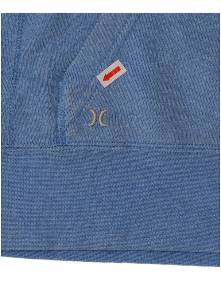 HURLEY Damen-Kapuzenpullover mit Grafik, UK 14, Mittelblau