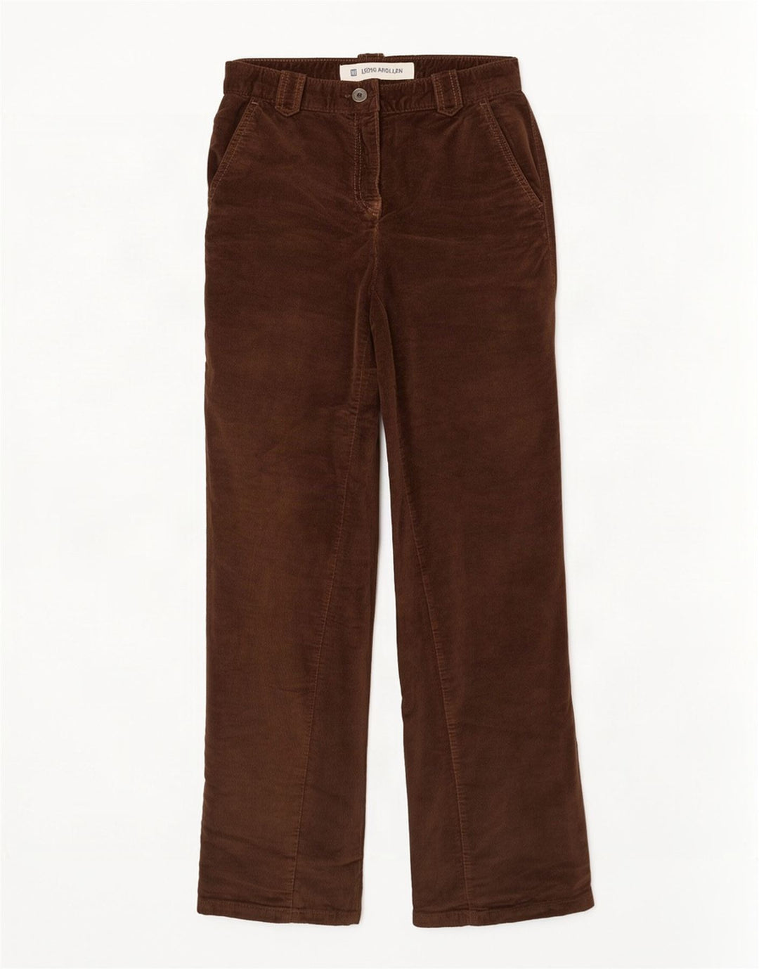 Gap Damen Stretch Bootcut Velour Freizeithose W30 L30 Braun