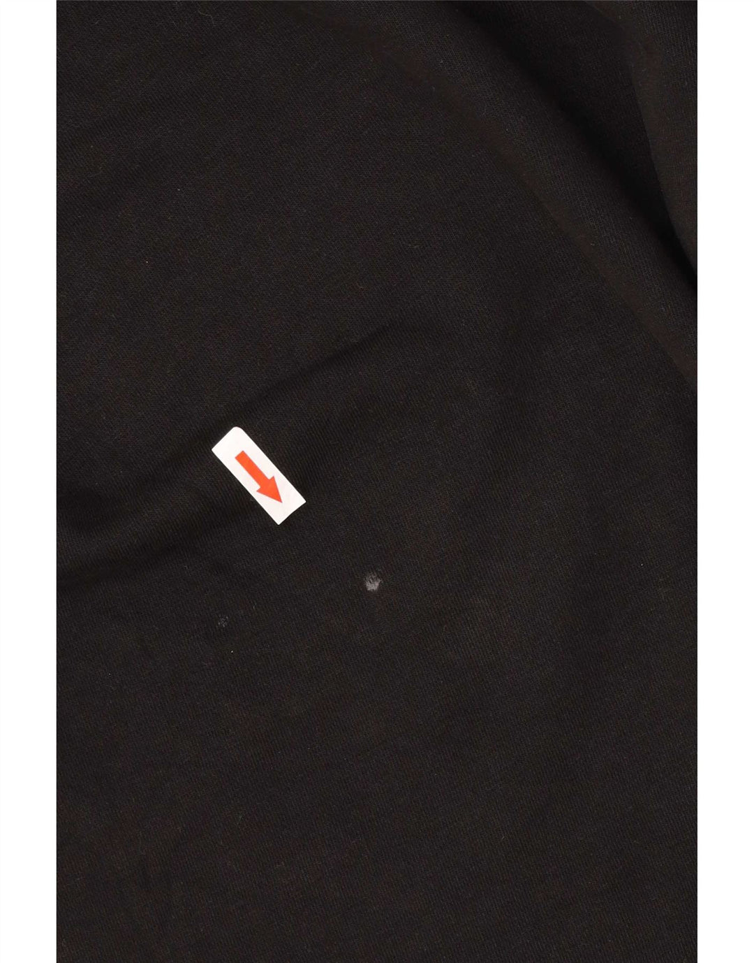 Ellesse Herren-Sweatshirt mit Grafik, Größe S, schwarze Baumwolle