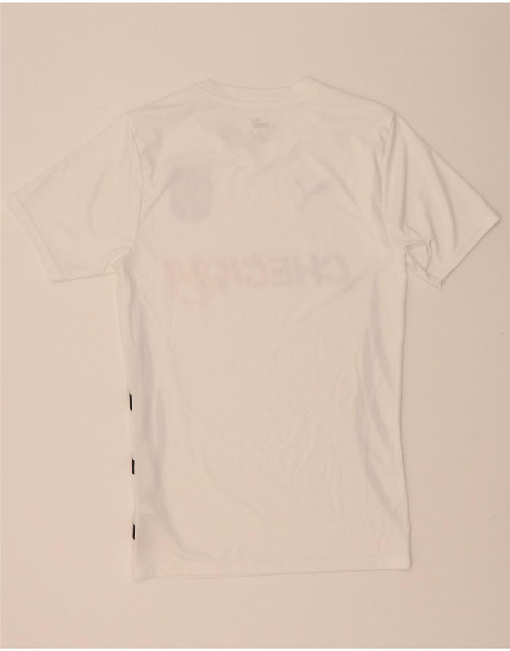 Puma Herren Deutshland Graphic T-Shirt Top XS Weiß Polyester