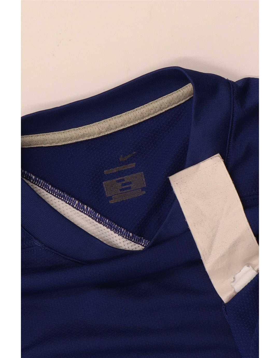 Nike Herren T-Shirt Top Large Blau Colourblock