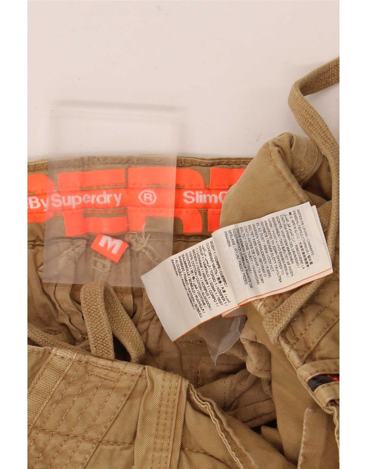 Superdry Herren Cargoshorts Medium W36 Beige Baumwolle