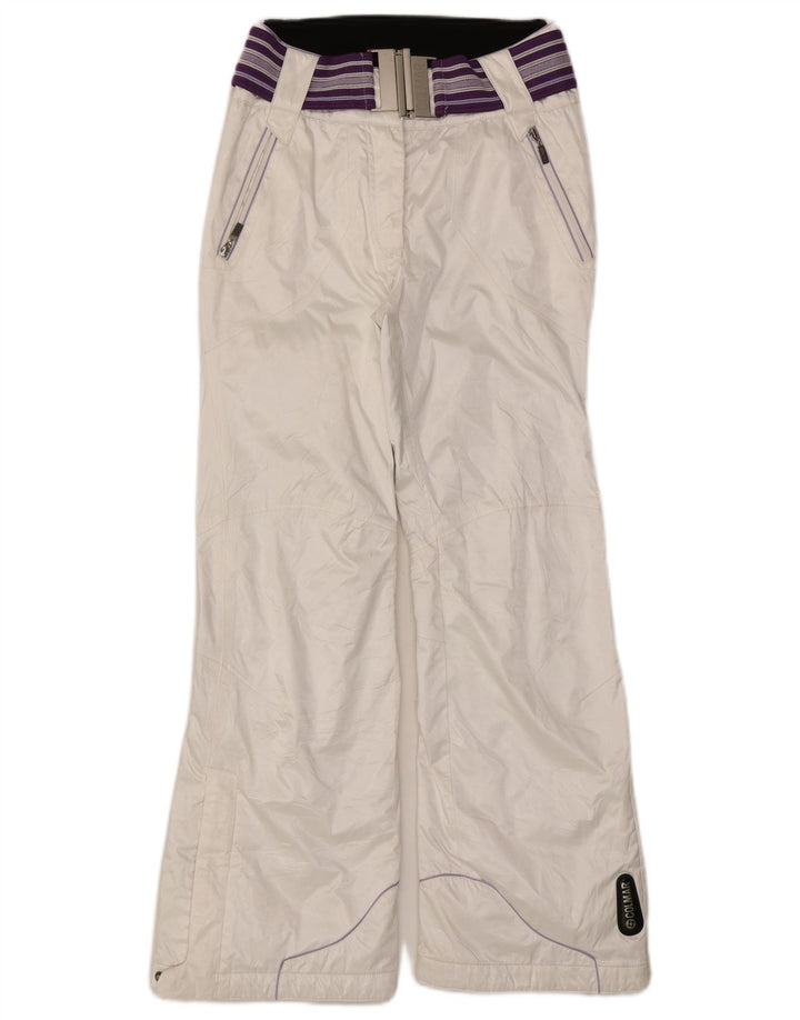 Colmar Damen Skihose IT 42 Medium W28 L29 Weiß Polyester Sport