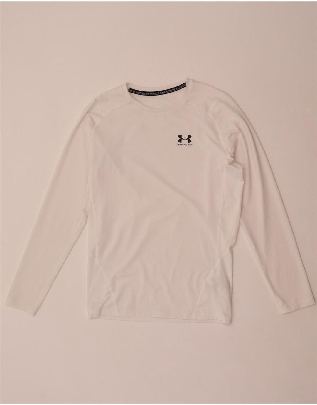 Under Armour Herren Heat Gear Top Langarm XL Weiß Polyester