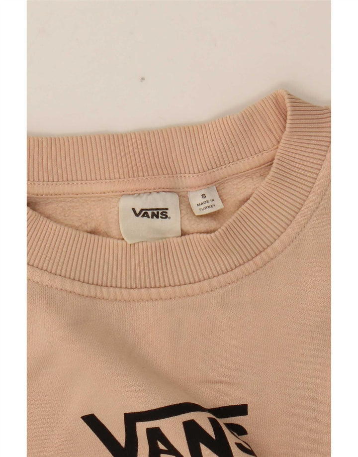 Vans Damen-Sweatshirt mit Grafik-Übergröße, Gr. 10, Rosa