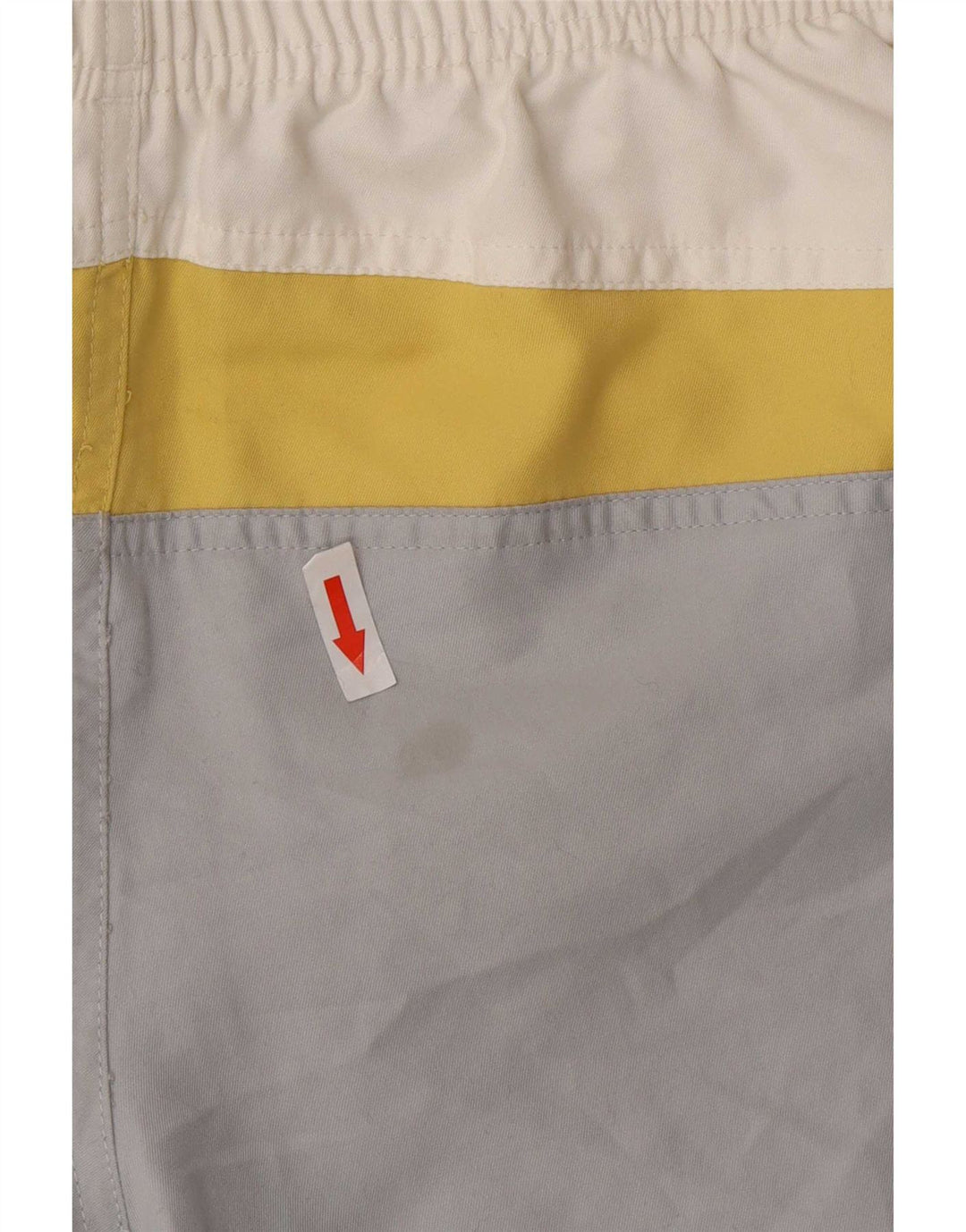 Fila Damen Badeshorts UK 14 Mittelweiß Farbblock