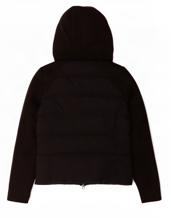 PEUTEREY Wattierte Damenjacke mit Kapuze IT 40 Small Schwarz Polyamid