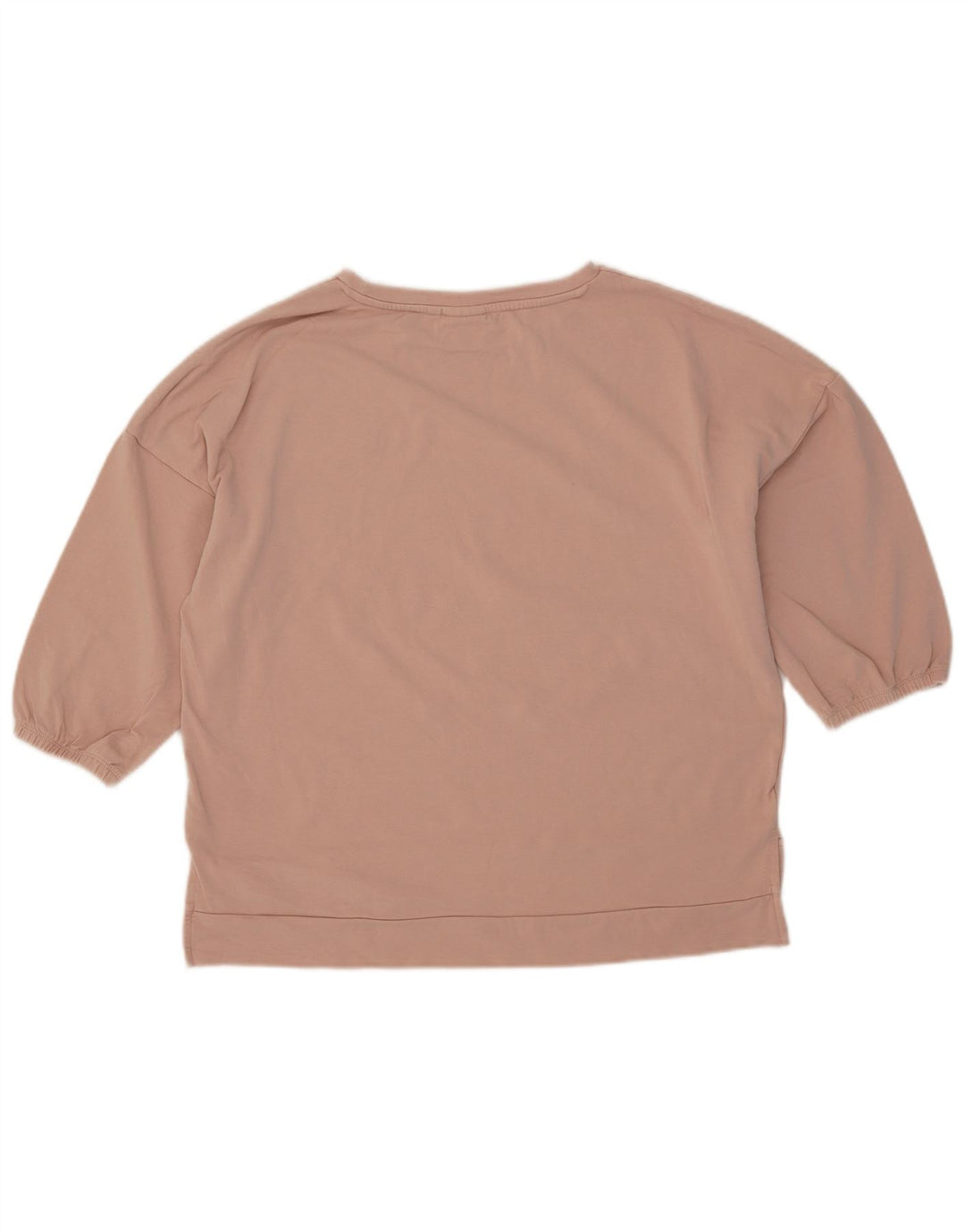 Ellesse Womens 3/4-Ärmel übergroßer Sweatshirt-Pullover UK 10 Small Pink