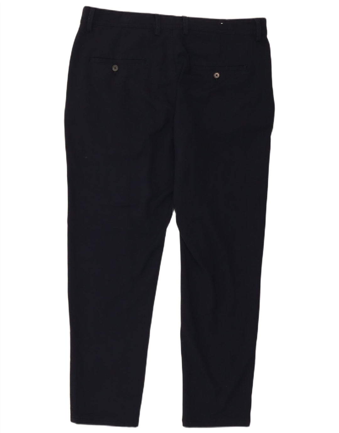 Zara Slim Chino-Hose für Herren, EU 44, Größe L, W34, L27, Marineblau, Polyester