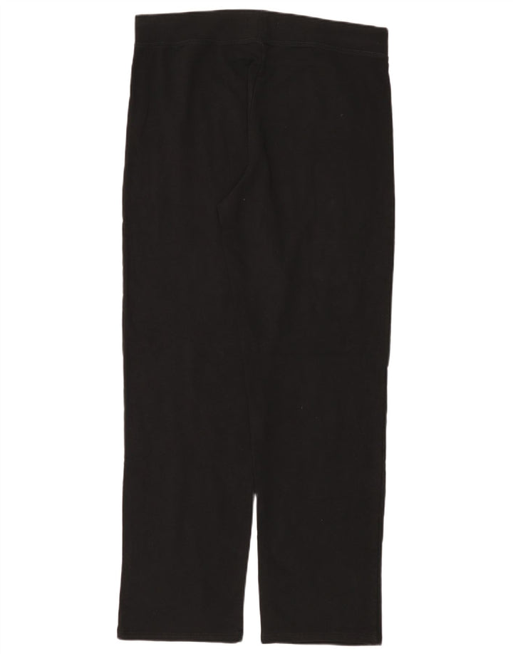Marks & Spencer Damen-Trainingshose, UK-Größe 44, Größe L, Schwarz, Baumwolle
