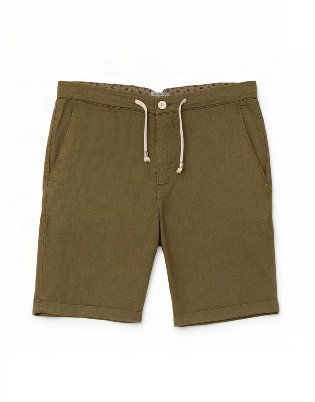 Zara Herren Chino-Shorts, Größe S, W30, Grün