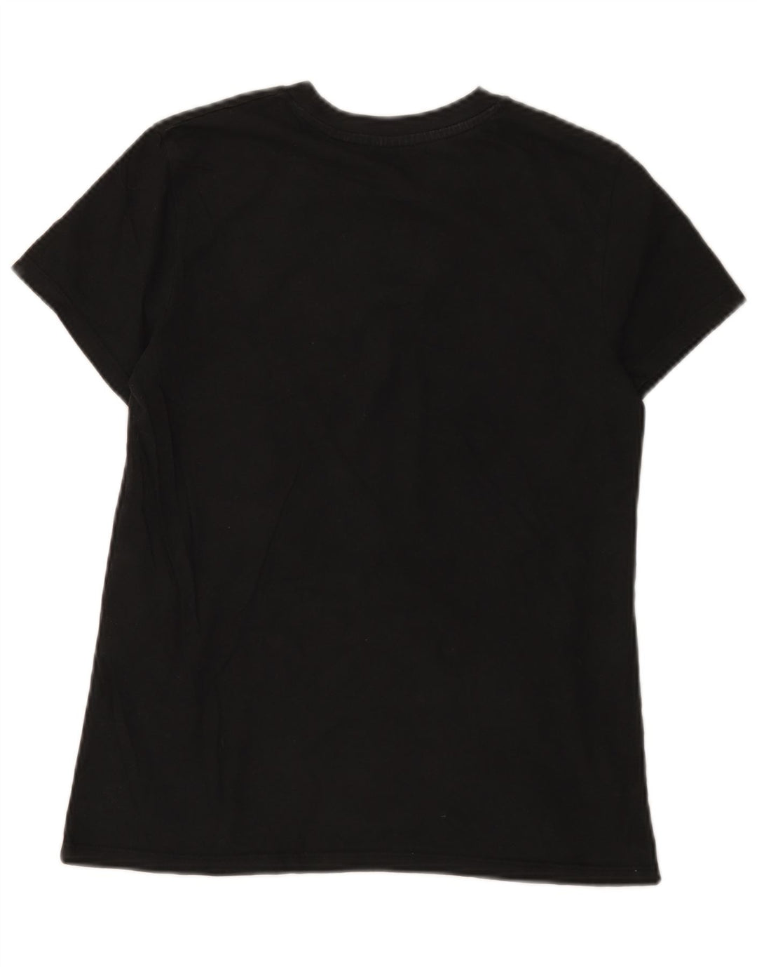 Levi's Damen T-Shirt Top UK 10 Small Schwarz Baumwolle