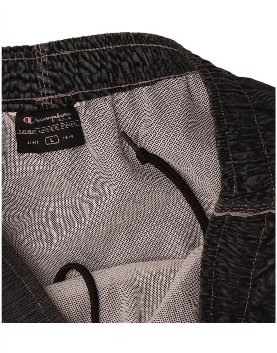 Champion Herren-Badeshorts, Größe L, Grau