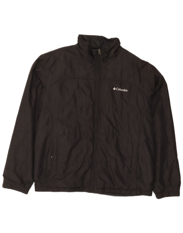 Columbia Herren Interchange Liner Bomberjacke UK 42 XL Schwarz Polyester