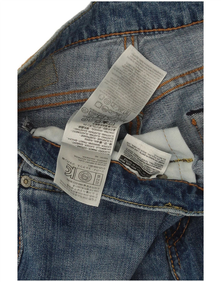 Levi's Herren 511 Slim Jeans W28 L32 Blaue Baumwolle