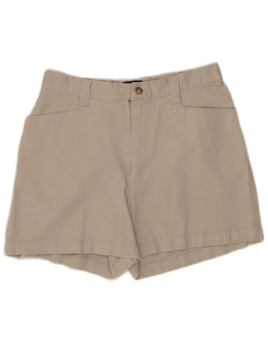 Lee Womens Casual Shorts US 8 Medium W28 Beige Baumwolle
