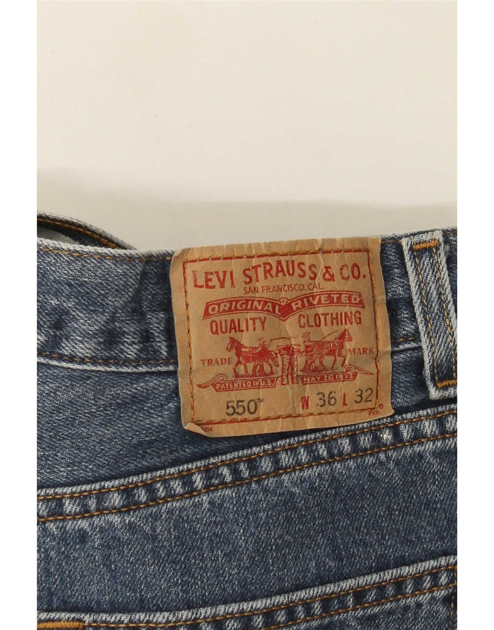 Levi's Herren 550 Loose Jeans W36 L32 Blau