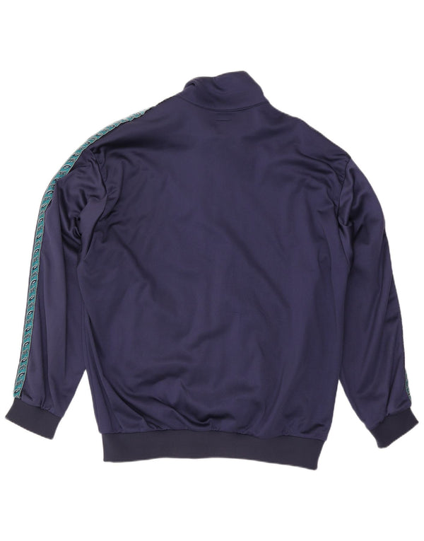 Asics Herren-Trainingsanzugoberteil XL Marineblau