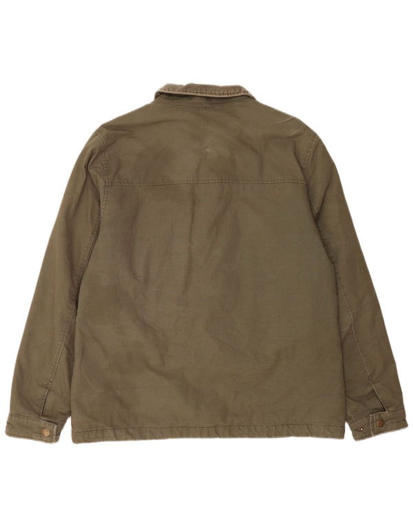 Lincoln Herren-Utility-Jacke, UK 40, große Khaki-Baumwolle
