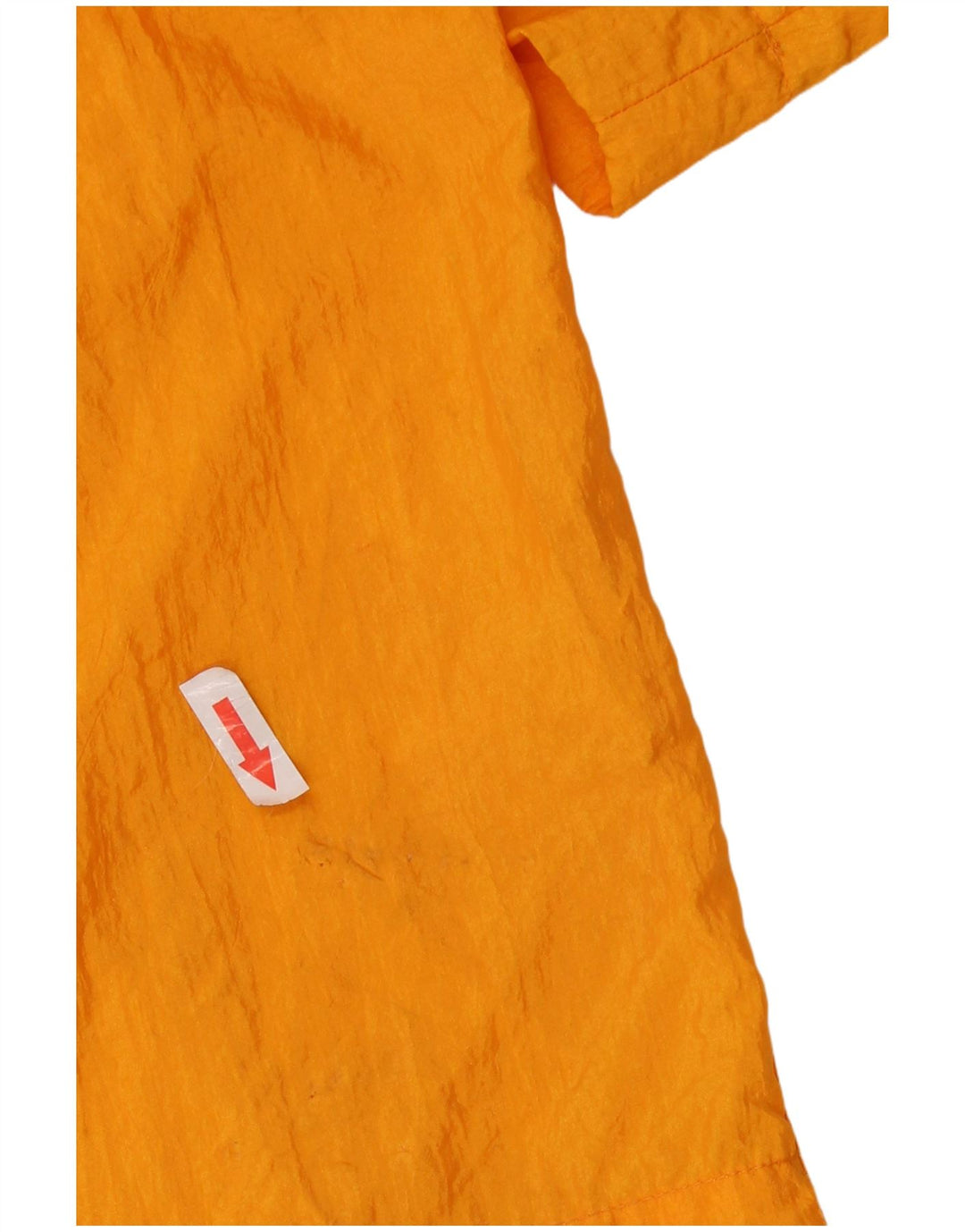 KRIZIA Übergroßer Damen-Regenmantel mit Kapuze IT 40 Small Orange Polyamid
