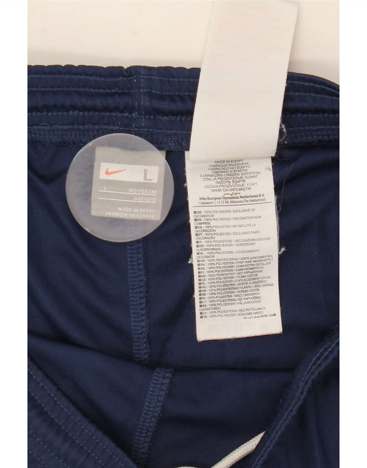 Nike Sportshorts für Jungen, 12–13 Jahre, groß, marineblau, Polyester