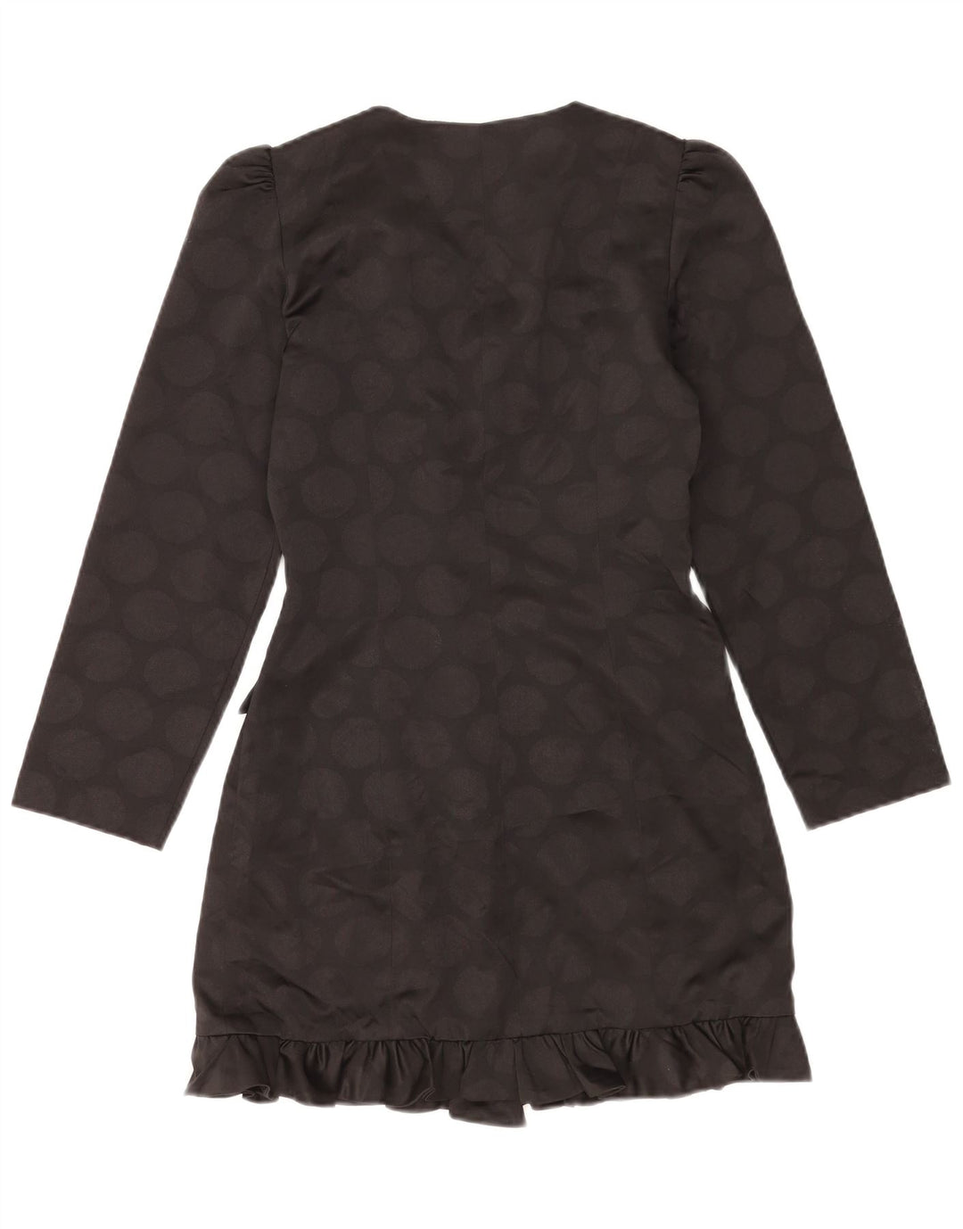 Zweireihiger Blazer für Damen von Zara, Gr. 10, Größe S, Schwarz, geometrisch
