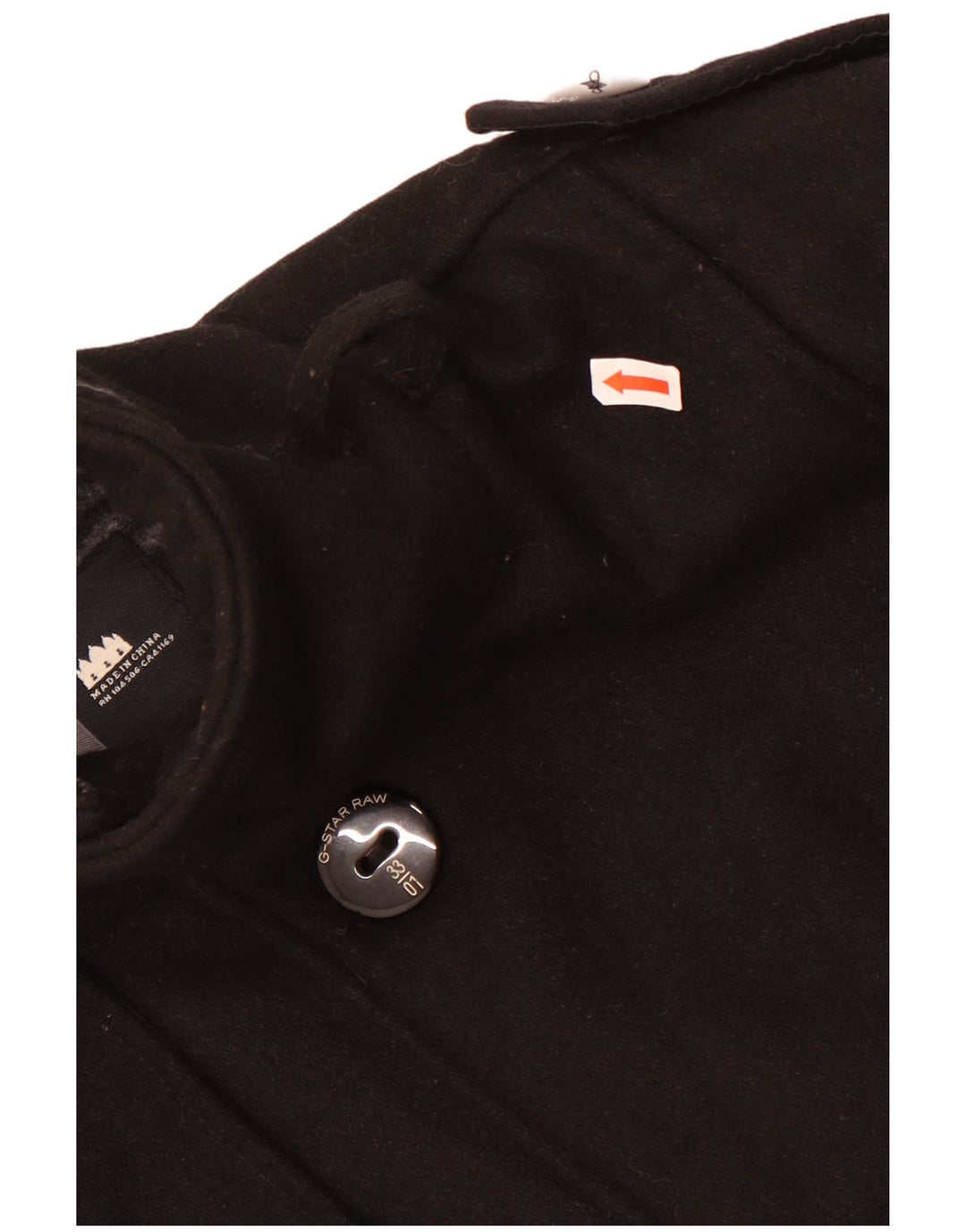 G-Star Herren Militärjacke UK 40 Large Schwarz