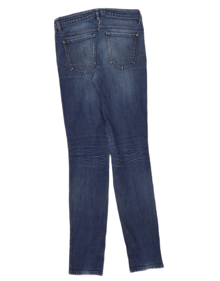 Massimo Dutti Damen Slim Jeans EU 36 XS W26 L32 Marineblau