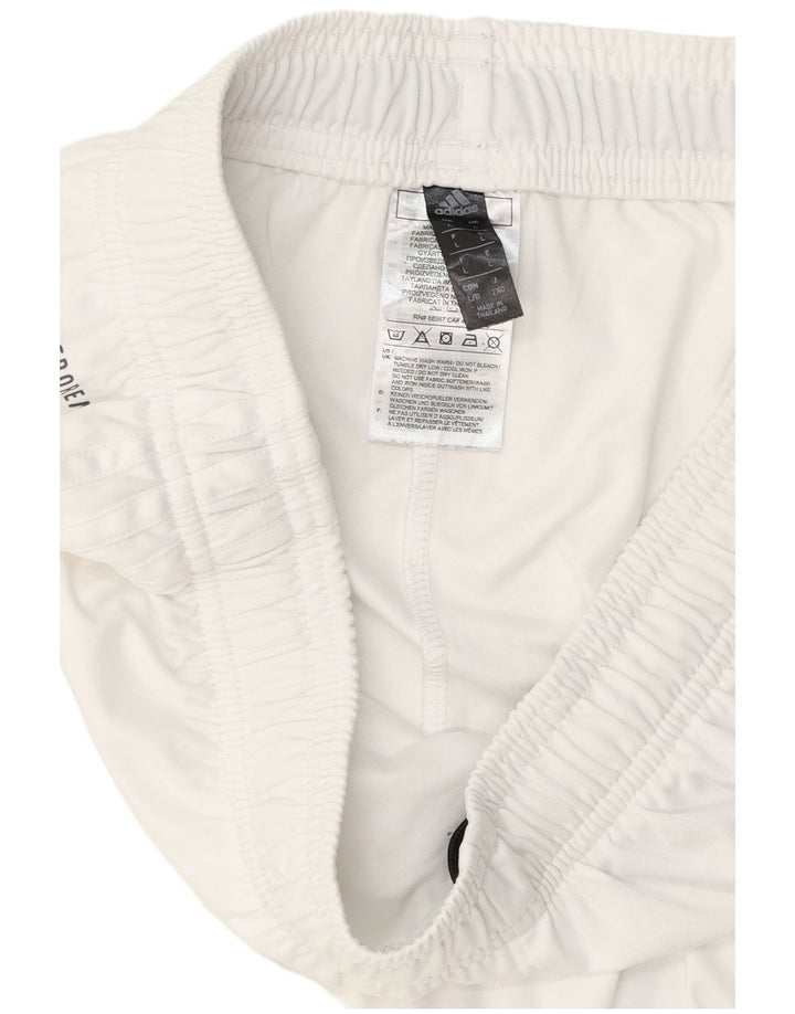 Adidas Herren Aeroready Sport Shorts Großes weißes Polyester