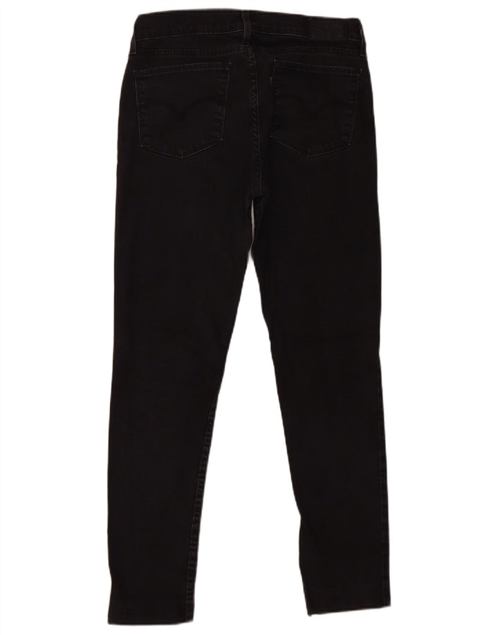 Levi's Damen Skinny Jeans W29 L27 Schwarze Baumwolle