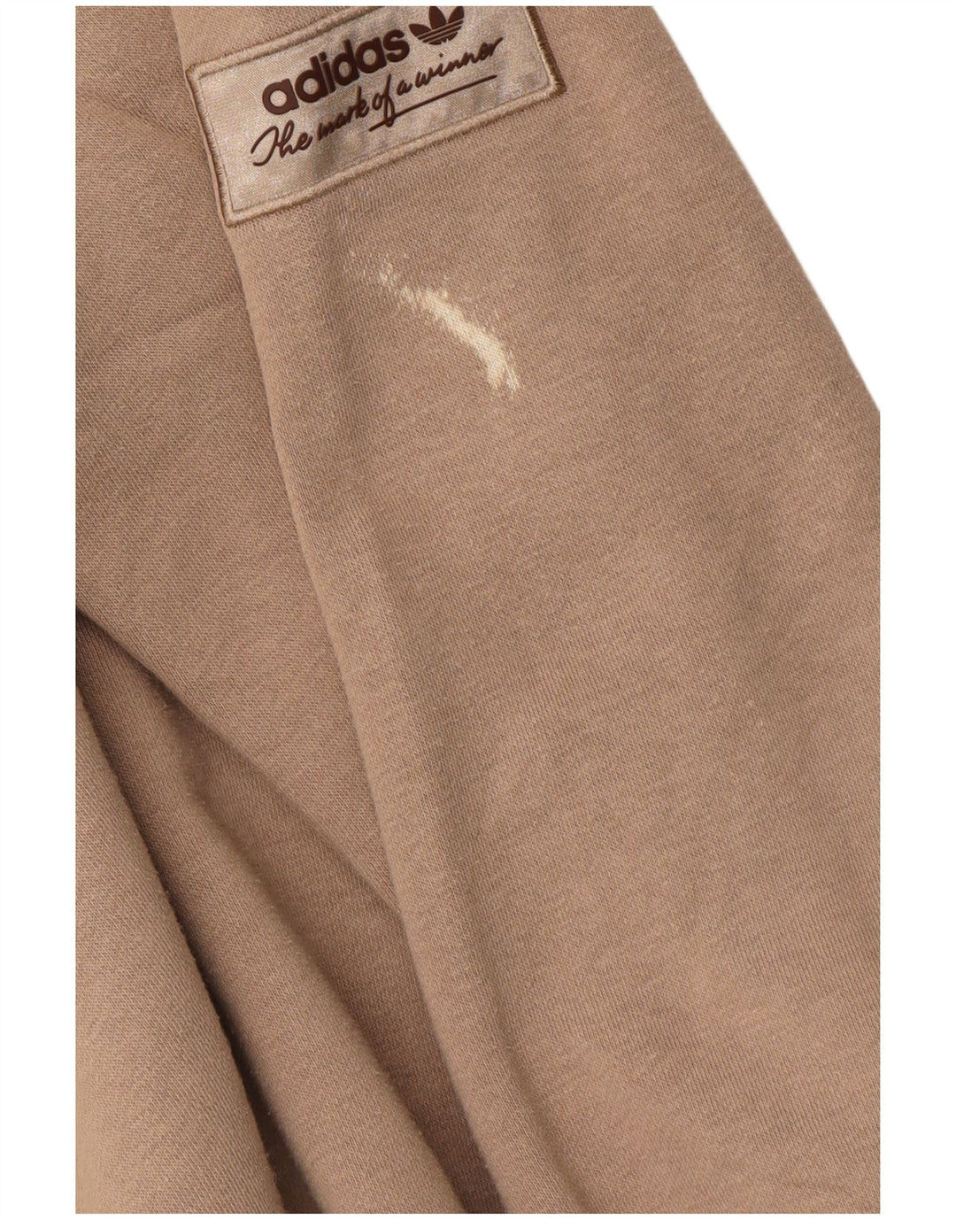 Adidas Herren Grafik-Sweatshirt-Pullover, mittelbeige Baumwolle