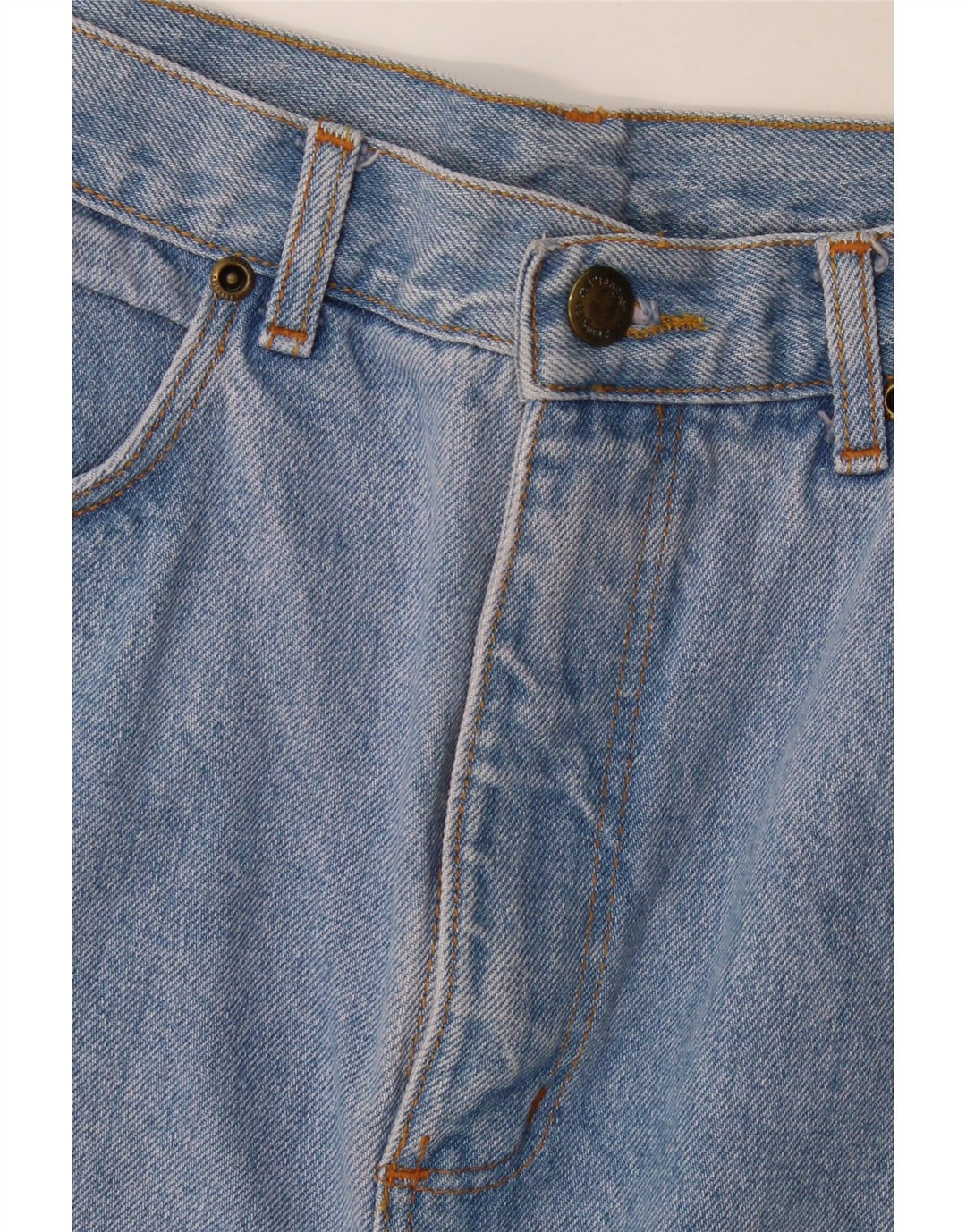 Wrangler Damen Mini-Jeansrock W30 Mittelblau