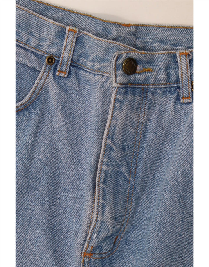 Wrangler Damen Mini-Jeansrock W30 Mittelblau