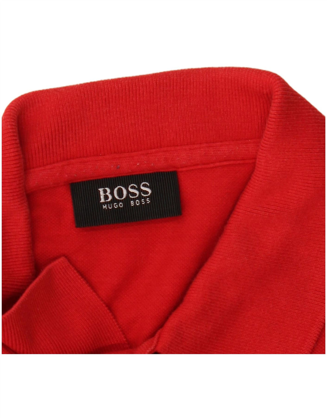 HUGO BOSS Herren Poloshirt 3XL Rote Baumwolle