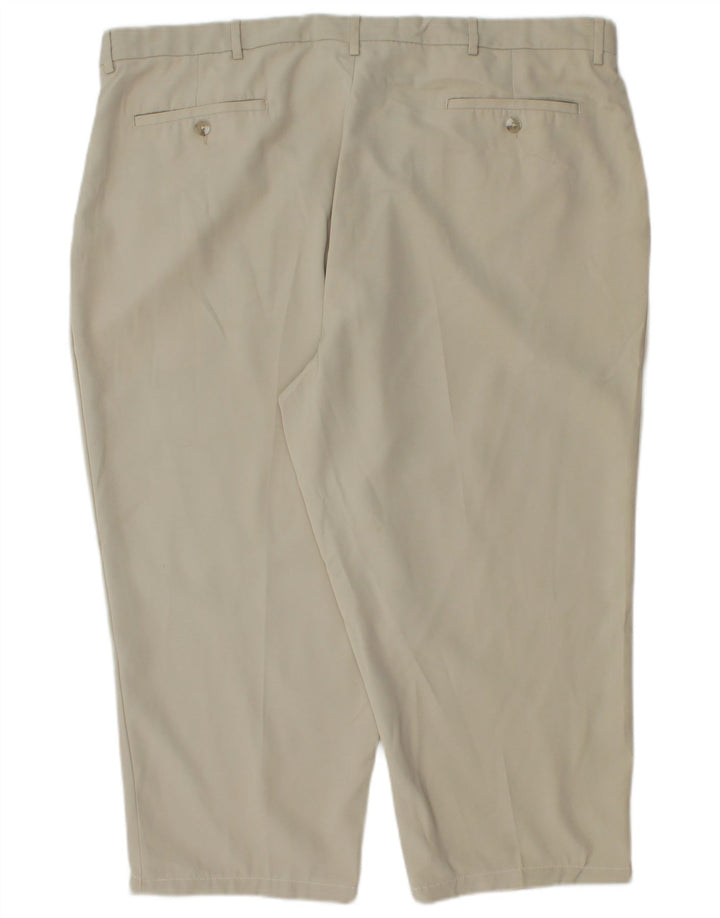 Izod Herren-Caprihose mit Pegged, W44, L22, beige Baumwolle