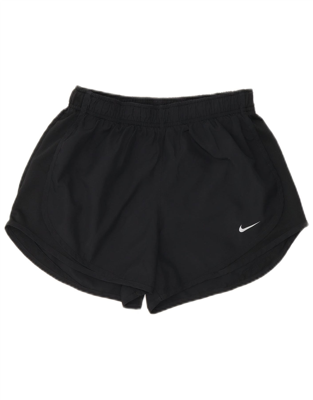 Nike Damen Dri Fit Sport Shorts UK 8 Small Schwarz Polyester