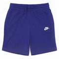 Nike Jungen-Sportshorts mit Standard-Passform, 12–13 Jahre, groß, marineblaues Polyester