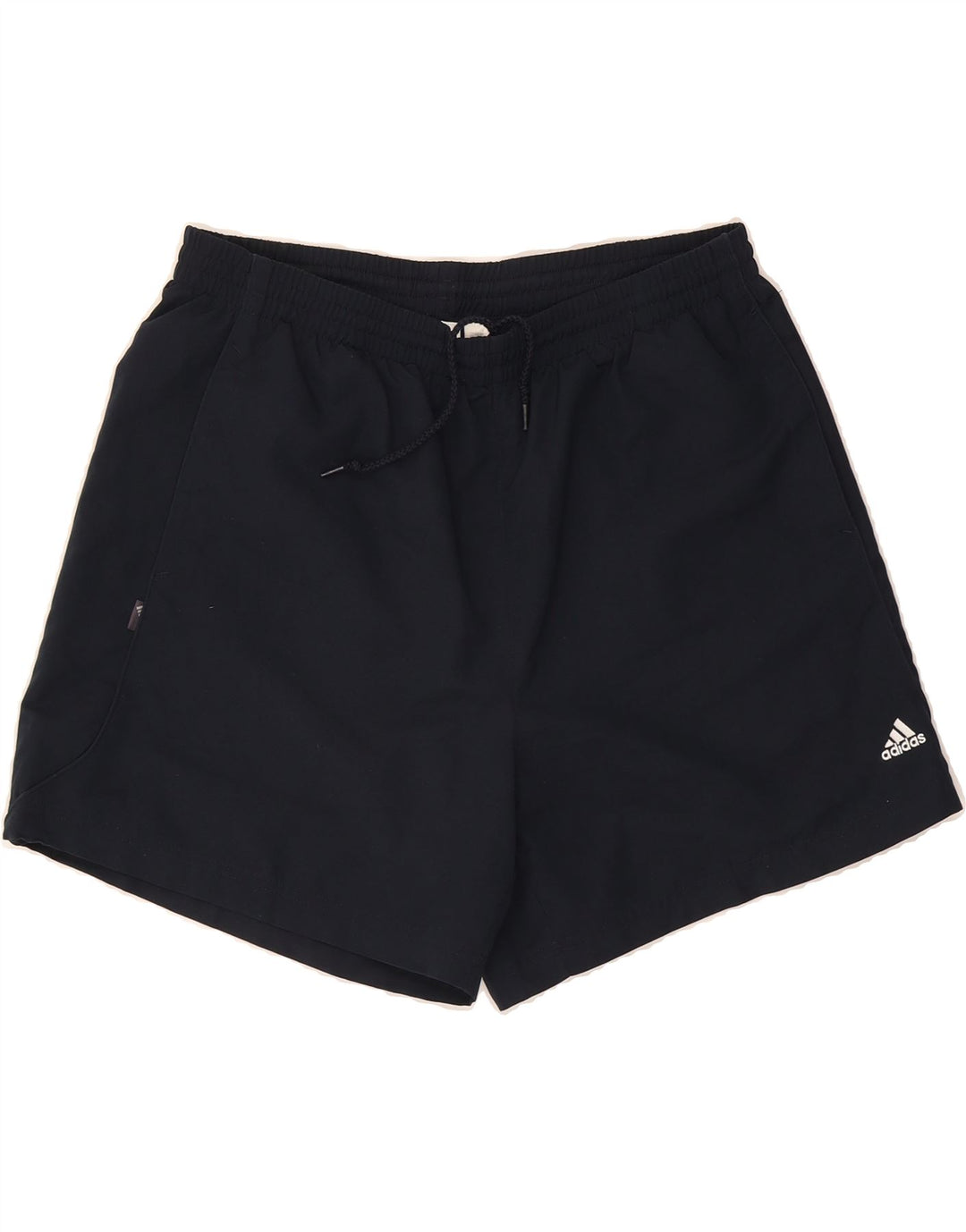 ADIDAS Mens Sport Shorts XL Navy Blue Polyester Vintage Adidas and Second-Hand Adidas from Messina Hembry 