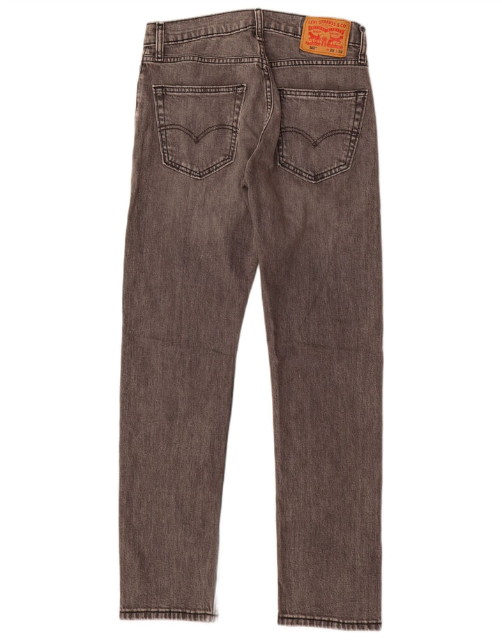 Levi's Herren 502 Tapered Jeans W29 L32 Graue Baumwolle