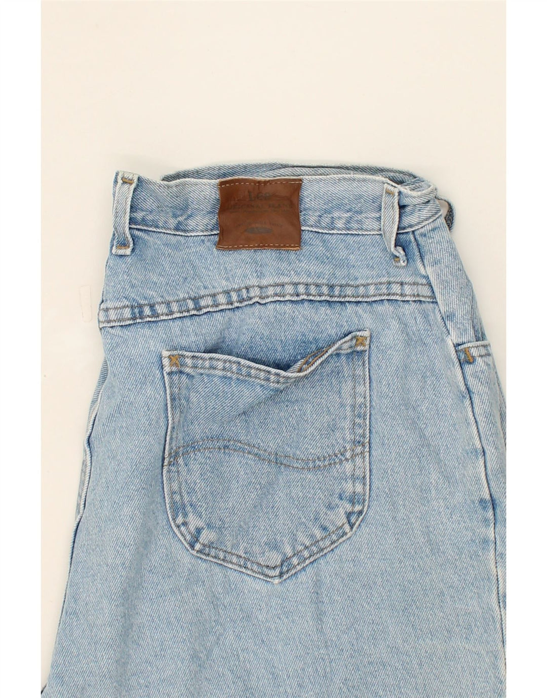 LEE Mens Denim Shorts W38 XL Blue Vintage Lee and Second-Hand Lee from Messina Hembry 