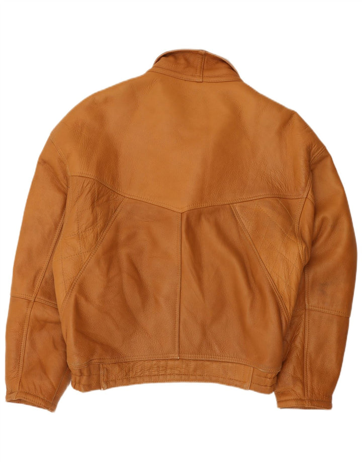 Vinci Herren-Lammfelljacke IT 50, großes braunes Lammfell